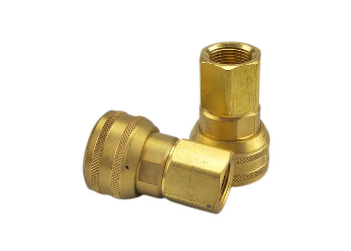 1/4&quot; accouplement rapide de Pin Lock Couplings Brass Pneumatic d'extrémité d'échange industriel masculin nominal de connexions