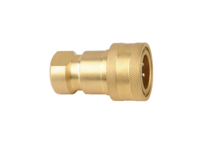 Les accouplements rapides hydrauliques en laiton ouverts et fermés ISO 7241B