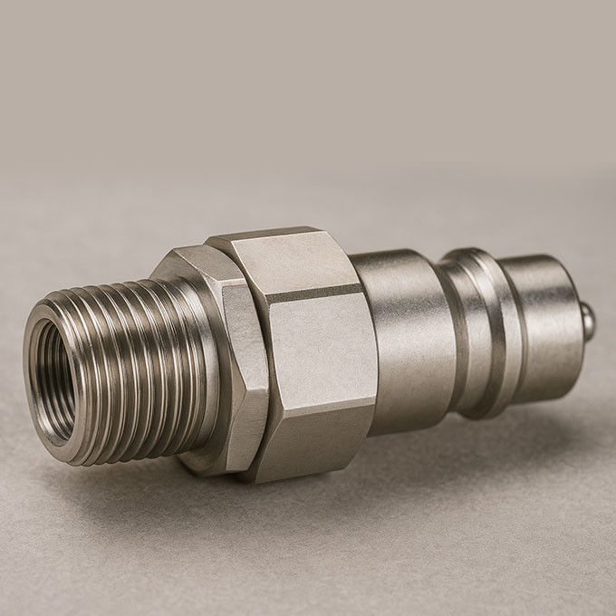 Des joints rapides hydrauliques en acier au carbone durable de la série Iso Iso-7241-a