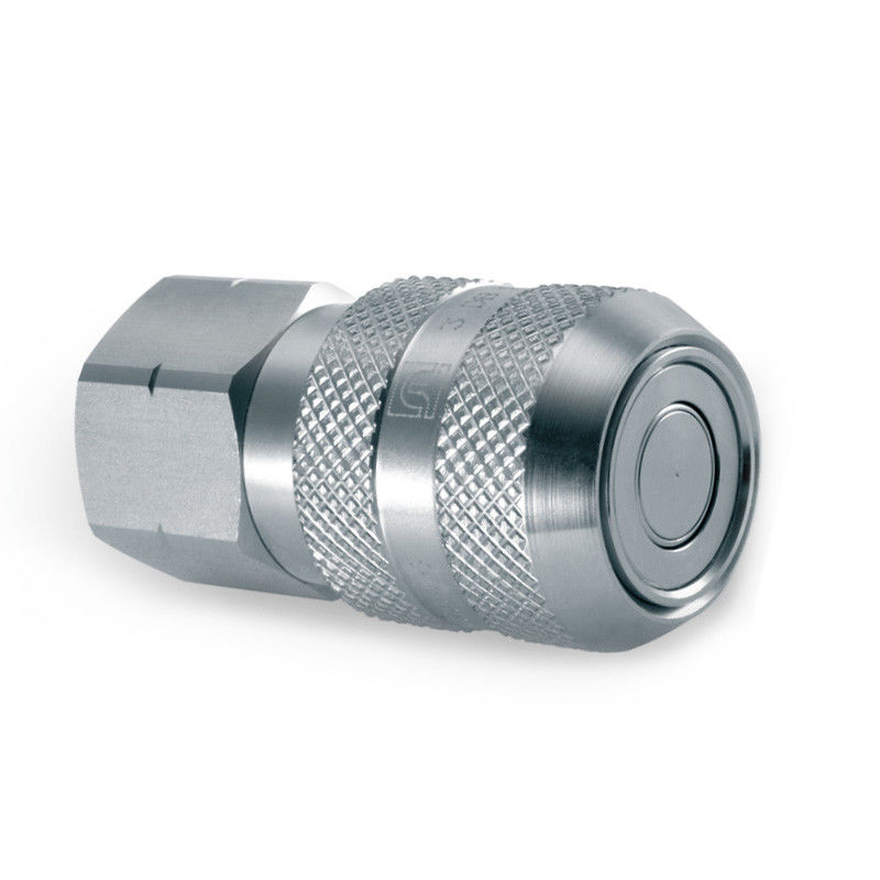 Les raccords rapides hydrauliques en acier inoxydable 316L de la série ISO 16028-Cb-Sp-6fn-Db