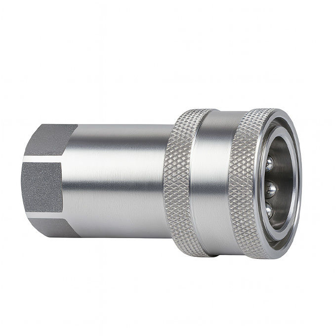 Cb-spm-10f-a-iso-7241-a Accouplement rapide en acier inoxydable avec prise et prise Parker 6600