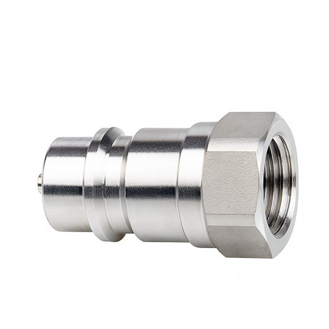 Cb-spm-10f-a-iso-7241-a Accouplement rapide en acier inoxydable avec prise et prise Parker 6600