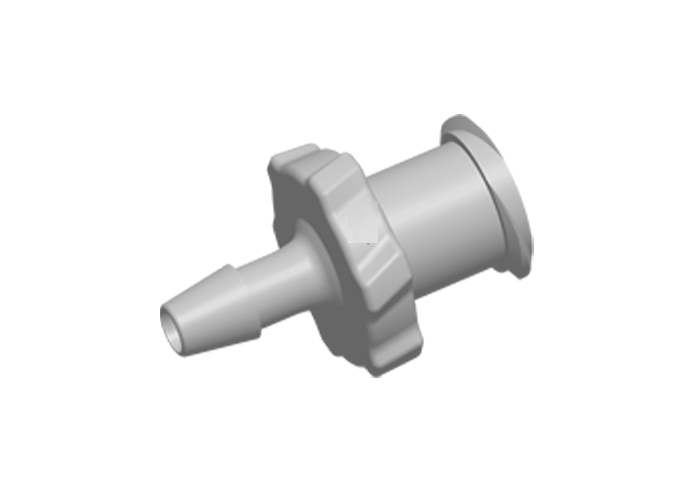 Raccord Luer femelle Luer X 3/32 HB Polypropylène naturel - Connecteurs et raccords FitQuik