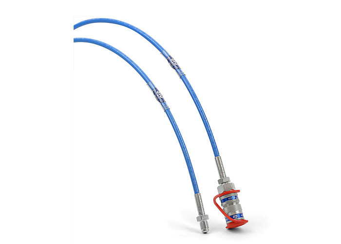 tuyau à haute pression bleu OD 9.5mm de l'eau du tuyau ultra à haute pression 150MPa